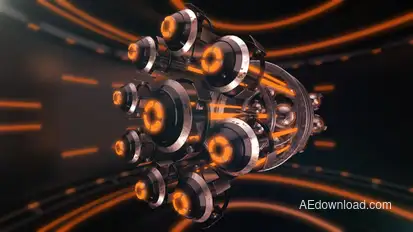 Scifi Hi Tech Logo Reveal Logo Stings template preview