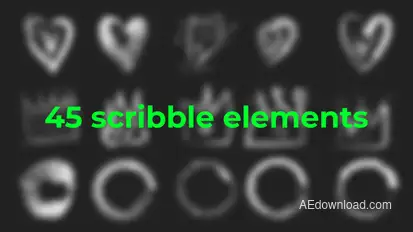 Scribble Elements Elements template preview