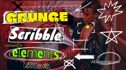 Scribble Elements Elements template preview