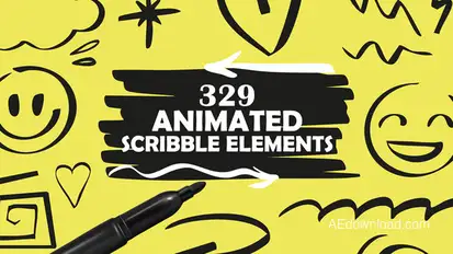 Scribble Elements Elements template preview