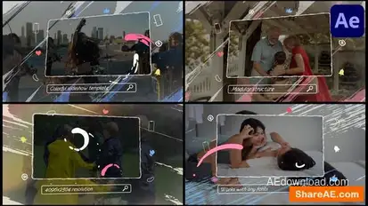 Scribble Slideshow | After Effects Openers template preview