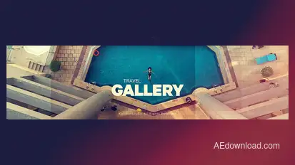 Scroll Gallery Video Displays template preview