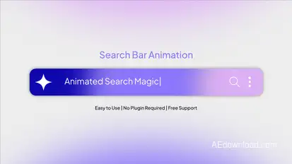Search Bar Elements template preview