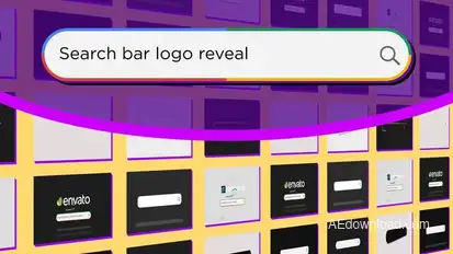 Search Bar Logo Logo Stings template preview
