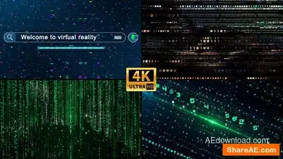 Search in Digital Space Openers template preview