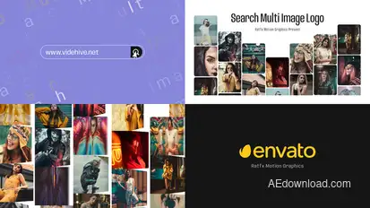 Search Multi Image Logo Elements template preview