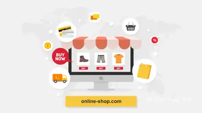 Search Shopping Intro Product Promo template preview
