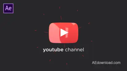 Search YouTube Opener Logo Stings template preview