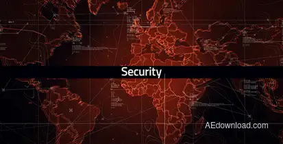 Security Video Displays template preview