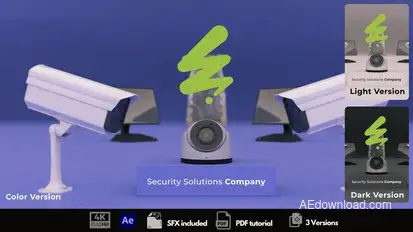 Security Solutions Company Openers template preview