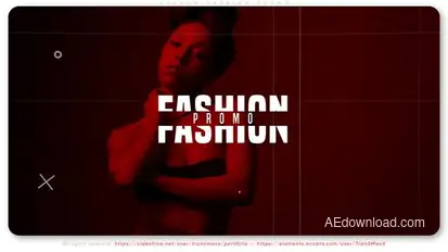 Shadow Fashion Promo broadcast-packages template preview