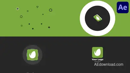 Shape Logo for After Effects Logo Stings template preview