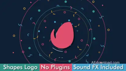 Shape Logo Logo Stings template preview