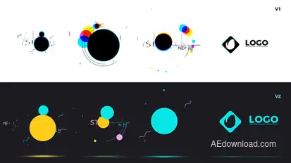 Shape Logo Opener Logo Stings template preview