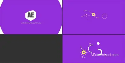 Shape Logo Reveal Logo Stings template preview