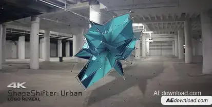 ShapeShifter Urban 4K Logo Reveal Logo Stings template preview