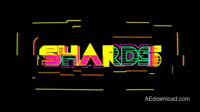 Shards Title Opener Titles template preview