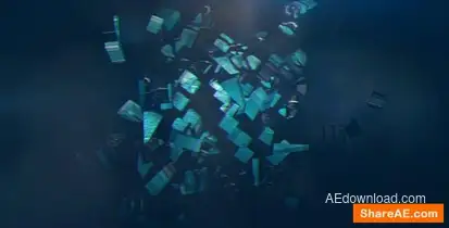 Shatter Logo Logo Stings template preview