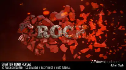 Shatter Logo Reveal Logo Stings template preview