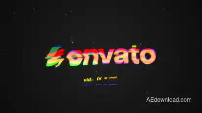 Shift Glitch Reveal Logo Logo Stings template preview