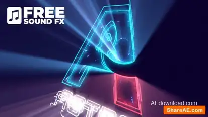 Shining Cinematic Logo Logo Stings template preview