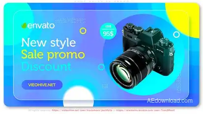 Shop Sales TV Promo Product Promo template preview