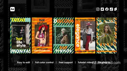 Shopping Instagram Reels Product Promo template preview