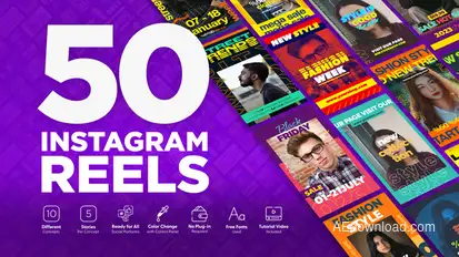Shopping Instagram Reels Product Promo template preview