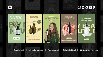 Shopping Instagram Reels Product Promo template preview