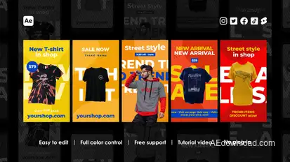 Shopping Instagram Reels Product Promo template preview