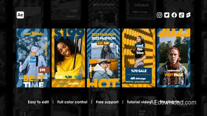 Shopping Instagram Stories Product Promo template preview