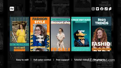 Shopping Instagram Stories Product Promo template preview