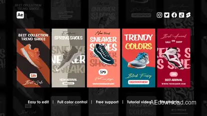 Shopping Instagram Stories Product Promo template preview