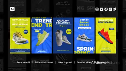 Shopping Instagram Stories Product Promo template preview