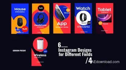 Shopping Instagram Stories Product Promo template preview