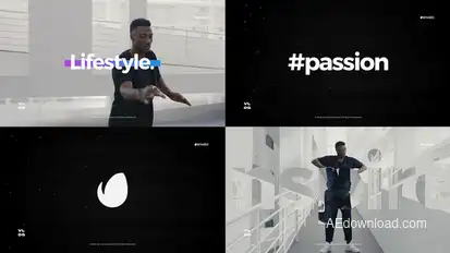 Short Stomp Opener / Dynamic Event Promo / Clean Typography / Vlog Intro Openers template preview