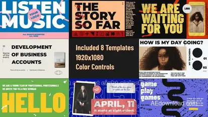 Short Event Promo Package Product Promo template preview