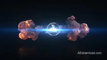 Short Explosion Logo Logo Stings template preview