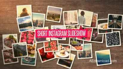 Short Instagram Slideshow Video Displays template preview