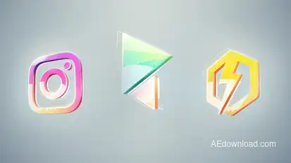 Short Light Optical Logo Logo Stings template preview