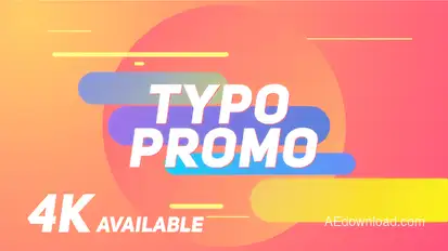 Short Typo Promo Openers template preview