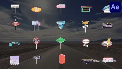 Sign Titles for After Effects Titles template preview