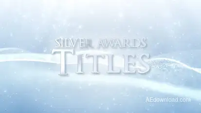 Silver Awards Titles broadcast-packages template preview