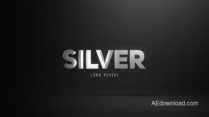 Silver Logo Reveal (3 versions) Logo Stings template preview