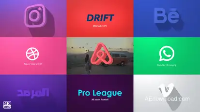 Simple 3D Logo Logo Stings template preview