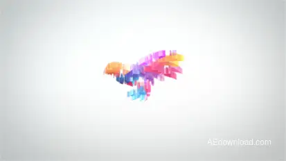 Simple 3D Logo Animation Logo Stings template preview