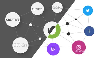 Simple Cells Logo Reveal Logo Stings template preview