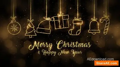 Simple Christmas Card Openers template preview