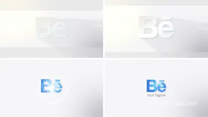 Simple Clean Logo Reveal Logo Stings template preview