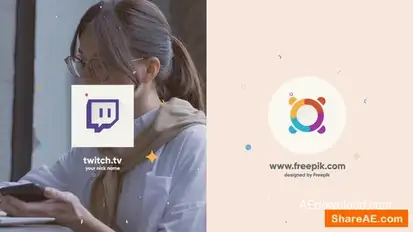 Videohive Simple Click Logo Stings Logo Stings template preview